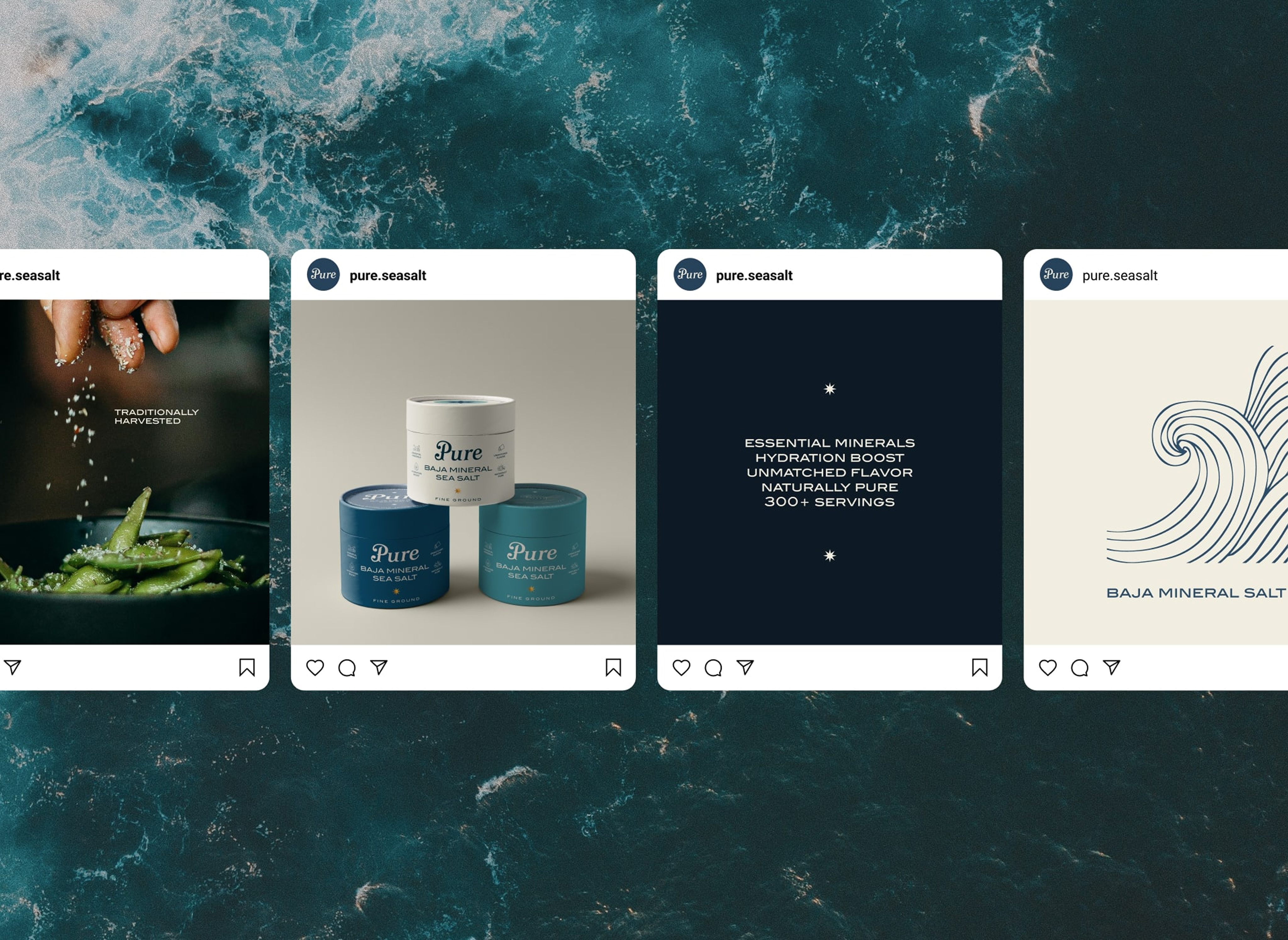 Pure Sea Salt social media creative